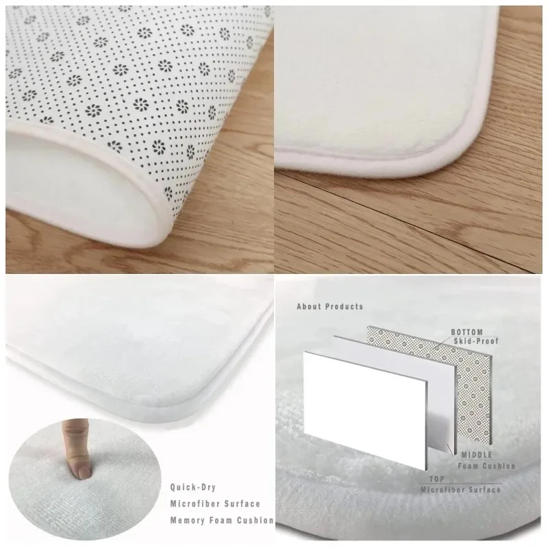 亀の背中の竹プリントの小さなカーペット、緑の新鮮なシンプルな - Bamboo Bath Mat のレビューと価格