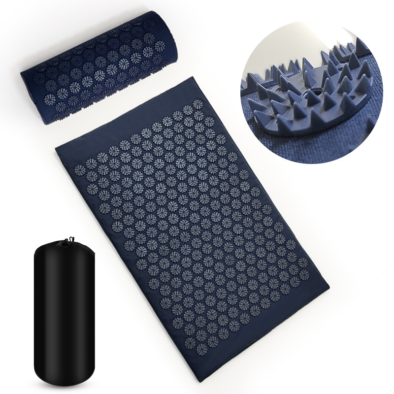 マッサージャーヨガマットクッション指圧マッサージマットセット - Acupressure Mat Set のレビューと価格