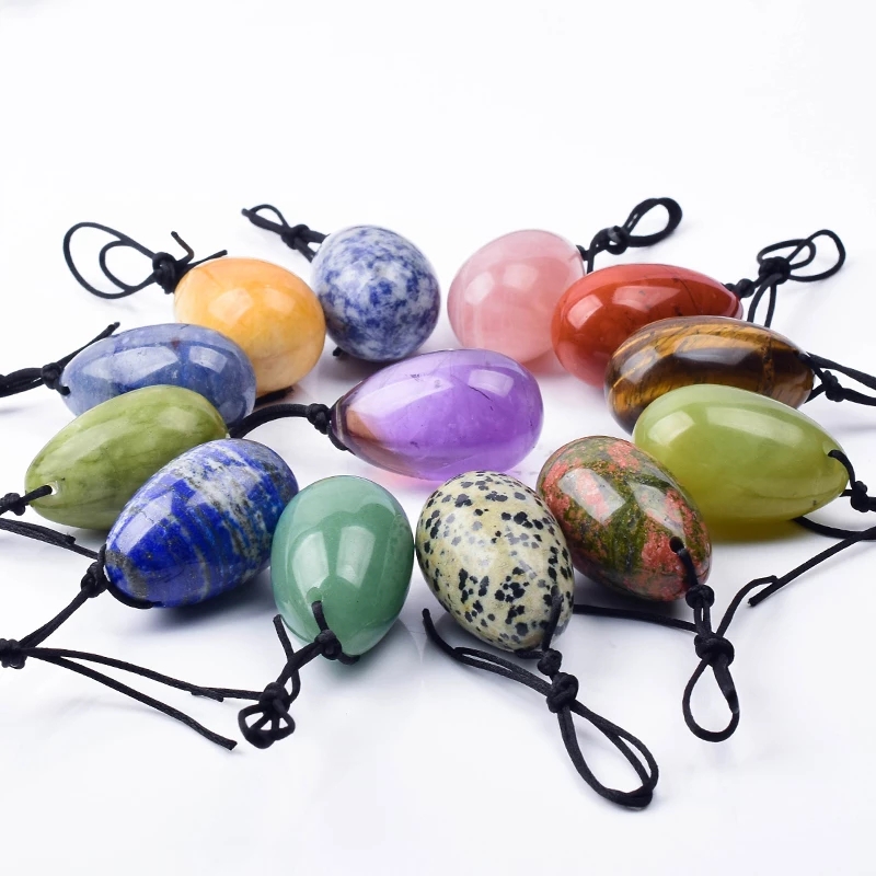 天然水晶玉マッサージ卵,30x20mm,女性用,ケゲルボール - Xbody Health & Wellness Functional Integrative Medicine Office & Medical Spa Reviews のレビューと価格