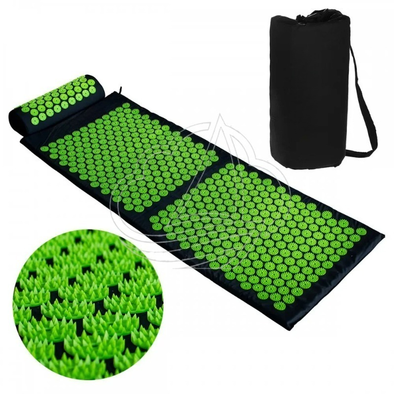 ロータススポンジ指圧マットセット ヨガツボマッサージマット  - Acupressure Mat Set のレビューと価格