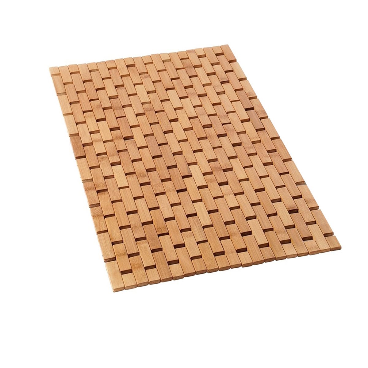 NOCM竹製バスマット - 折りたたみ式木製バスマット -  - Bamboo Bath Mat のレビューと価格