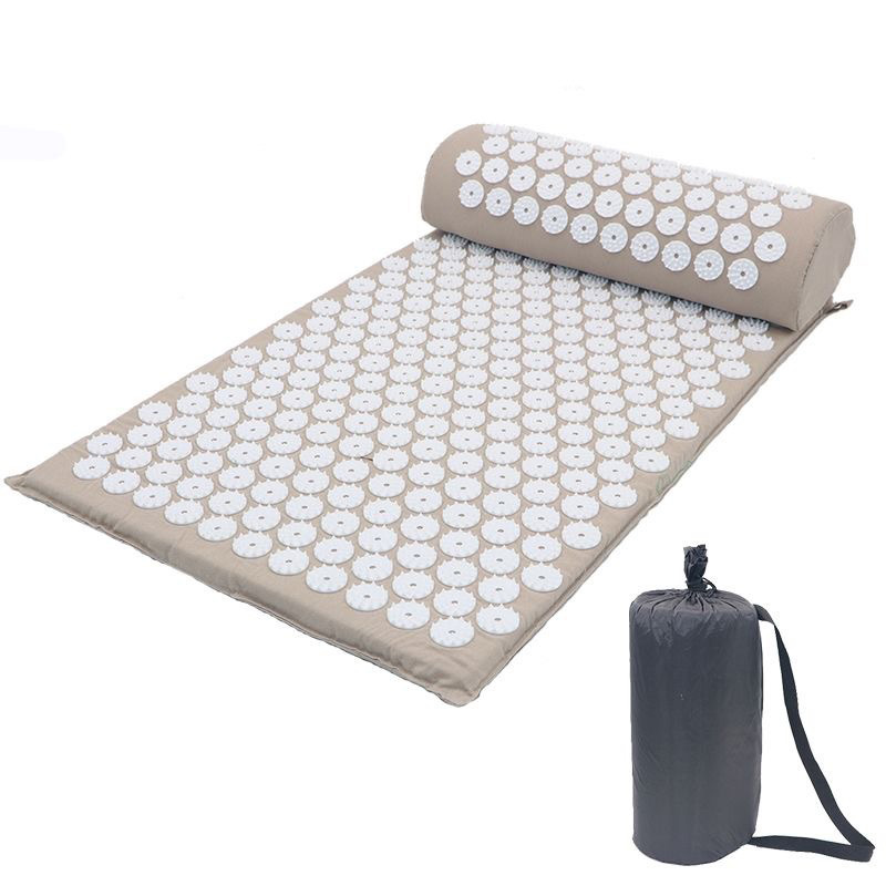 指圧マット後足針鍼パッド枕セットヨガマッサージマットクズネツ - Acupressure Mat Set のレビューと価格