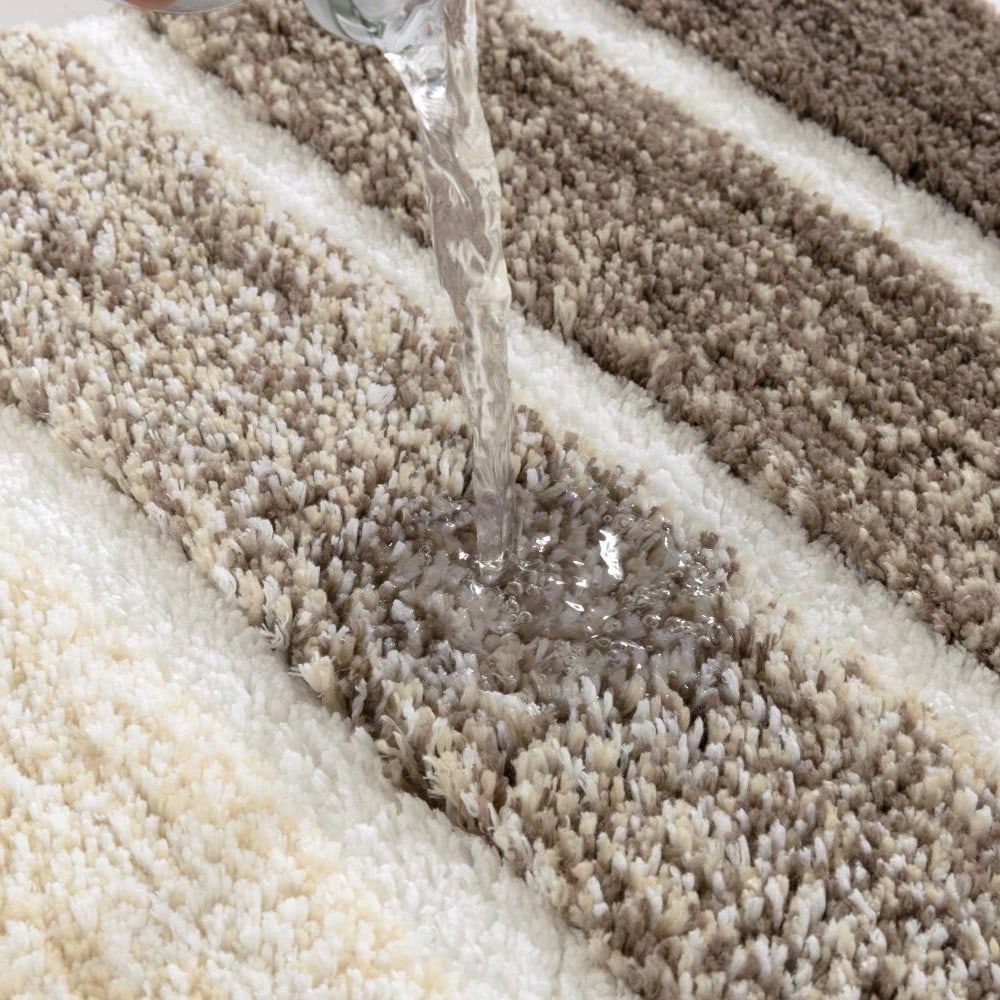 3ピースバスルームラグマットセット、マイクロファイバーシャギ - Bamboo Bath Mat のレビューと価格
