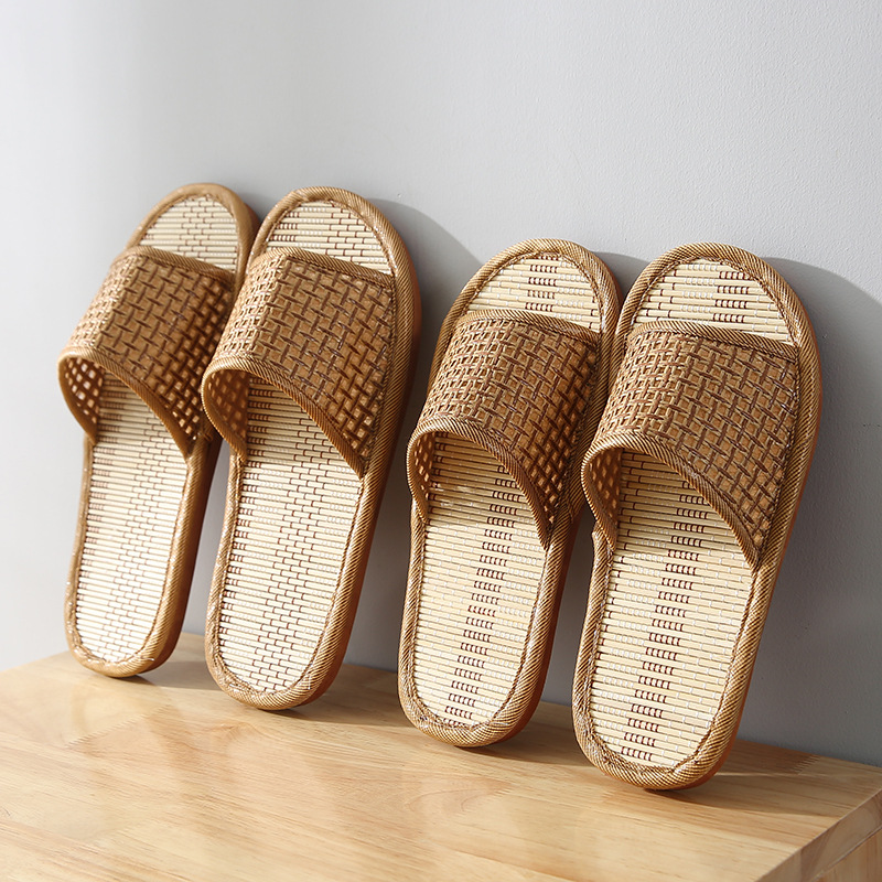 男性と女性のための竹と籐のスリッパ,家庭愛好家のための屋内靴 - Bamboo Bath Mat のレビューと価格